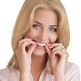 thumbnail image 4 of 2 pares de dentaduras postizas de chapa instantánea para hombres y mujeres, dentaduras postizas temporales personalizables, aparatos ortopédicos perfectos y reemplazos de blanqueamiento, pro, 4 of 5