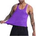 thumbnail image 2 of Wancir Men's UPF 50+ SPF Workout Sleeveless Shirts Quick Dry Muscle Shirt Lightweight Running Tank Tops, 2 of 5
