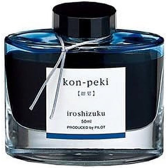 Refills Iroshizuku Kon-Peki Cerulean Blue Bottled Ink - N69212$$Office