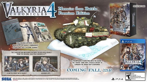 Valkyria Chronicles 4: Memoirs From Battle Premium Edition, PS4