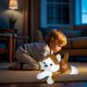 thumbnail image 5 of Almohada luminosa LED | Peluche brillante de 35 cm con luces que cambian de color | Peluche de poliéster suave para niños | Luz nocturna y regalo de cumpleaños, 5 of 5