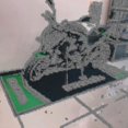 thumbnail image 4 of Cycle Display Mat Anti-slip Carpet Racing Moto Carpets For Kaw Floor Home Rat Mats, 4 of 5
