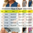 thumbnail image 7 of Posijego Women's V Neck Tank Tops Dressy Tunic Shirts Sleeveless Casual Button Tank Shirt Business Office Work, 7 of 7