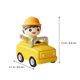 thumbnail image 2 of Yellow Boy Birthday Cake Doll Decor for Cake Decoration 1Pcs, 2 of 4