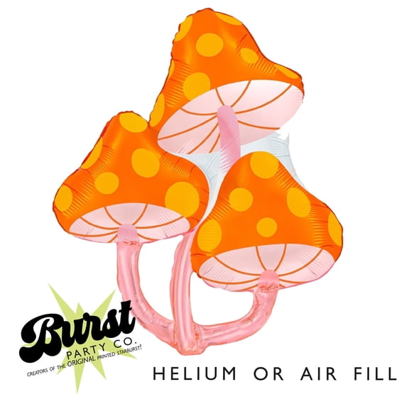 Triple Mushroom Balloon 40"