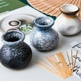 thumbnail image 7 of Decorative Ceramic Toothpick Cotton Swab Holder Ceramic Fruit Pick Container Jar Box, 7 of 7