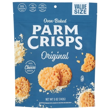 Parm Crisps - Crisps Original Parm - 5 Oz, Case of 12