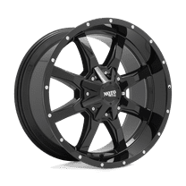18" Moto Metal MO970 18x10 6x135 6x5.5 Gloss Black Milled Lip Wheel -24mm Rim