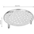 thumbnail image 4 of Plateau de Cuisson Rond Étagère Support Vapeur en Acier Inoxydable de 7,9 Pouces, Panier à Conserves à Cuisson sous Pression à Pieds Amovibles pour Accessoires de Pot Instantané Panier Vapeur Multifonctionnel(1Pcs)24051253, 4 of 5