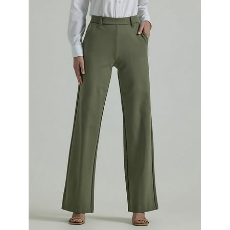 Lee Women's Ultra Lux Comfort Any Wear Wide Leg Pant