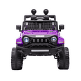 thumbnail image 3 of BKIRNP Kids Electric Car Ride on Cars 12V Powered 4-Wheel Battery Car 3mph w/Remote Control MP3 LED Bluetooth Music for Kids 2+, 3 of 12
