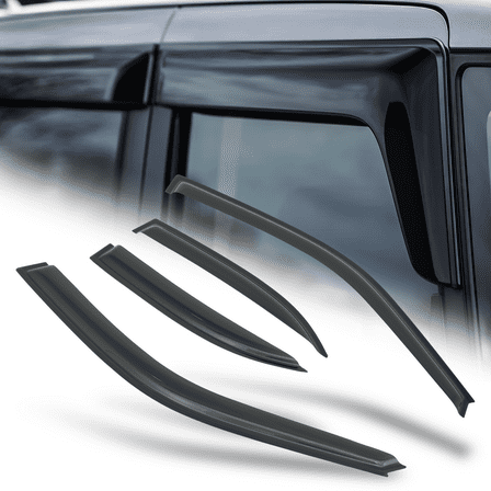 M-AUTO 4Pcs Smoke Window Visor Shade Vent Wind Rain Deflector Guard for 95-99 Nissan Sentra