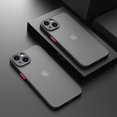 thumbnail image 1 of Funda de teléfono de lujo a prueba de golpes para iPhone 14 13 12 11 Pro Max Mini X XS XR 7 8 Plus SE, funda de silicona dura parachoques transparente Fivean unisex, 1 of 2