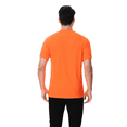 thumbnail image 2 of Hi Vis Safety T-Shirt for Men Lightweight Crewneck Tee Pure Dry Fit Poly Work Shirt, Neon Orange XL, 2 of 5