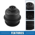 thumbnail image 3 of Motor Aceite Filtro Carcasa Tapa 11428575907 para BMW X1 X2 2016-2019, 3 of 7