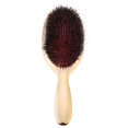 thumbnail image 2 of Cepillo de pelo antiestático profesional con cerdas de jabalí peine con Ndcxsfigh cojín de aire para masaje (dorado), 2 of 6