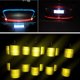 thumbnail image 5 of Flecha Cinta Reflectante Marca Advertencia Pegatina para Coche (fluorescente +) Amarillo, 5 of 9