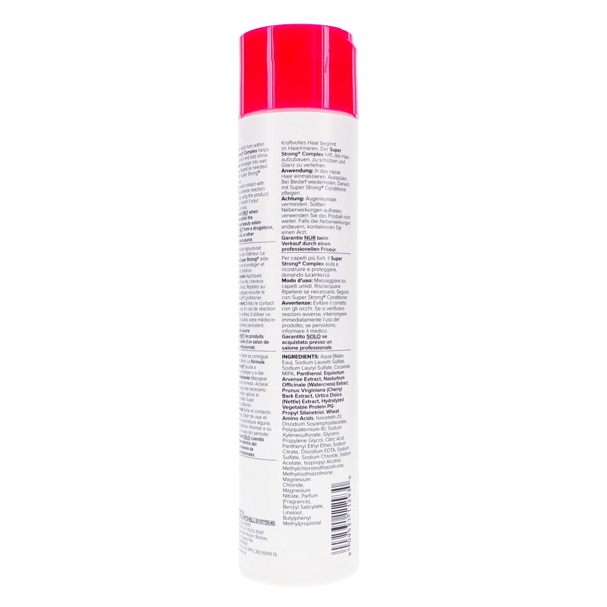 Paul Mitchell Super Strong Shampoo (Strengthens - Rebuilds) 300ml/10.14oz