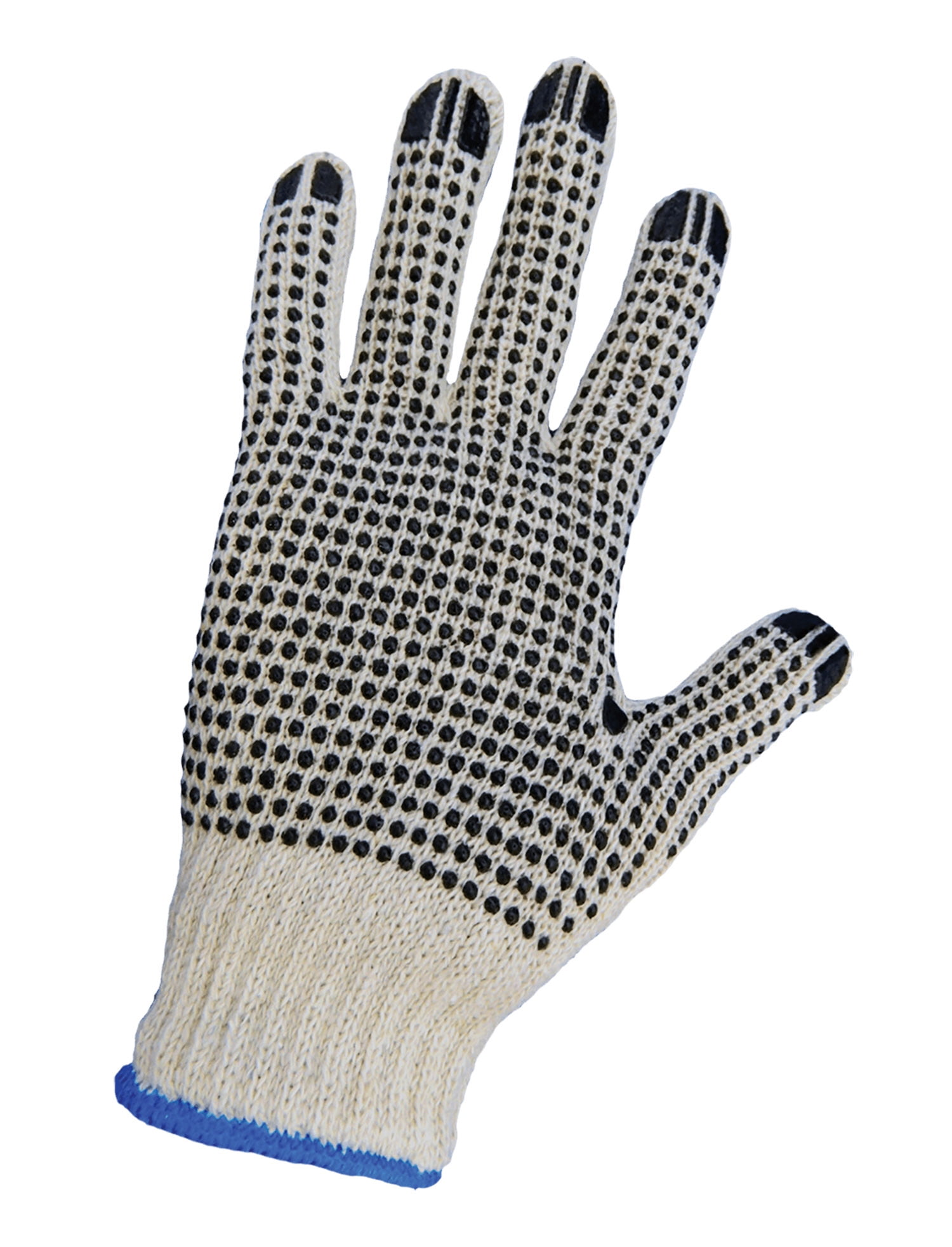 CT8200-L/XL-72PK, Reversible PVC Dotted String Knit Gloves, 72 Pair Value Pack
