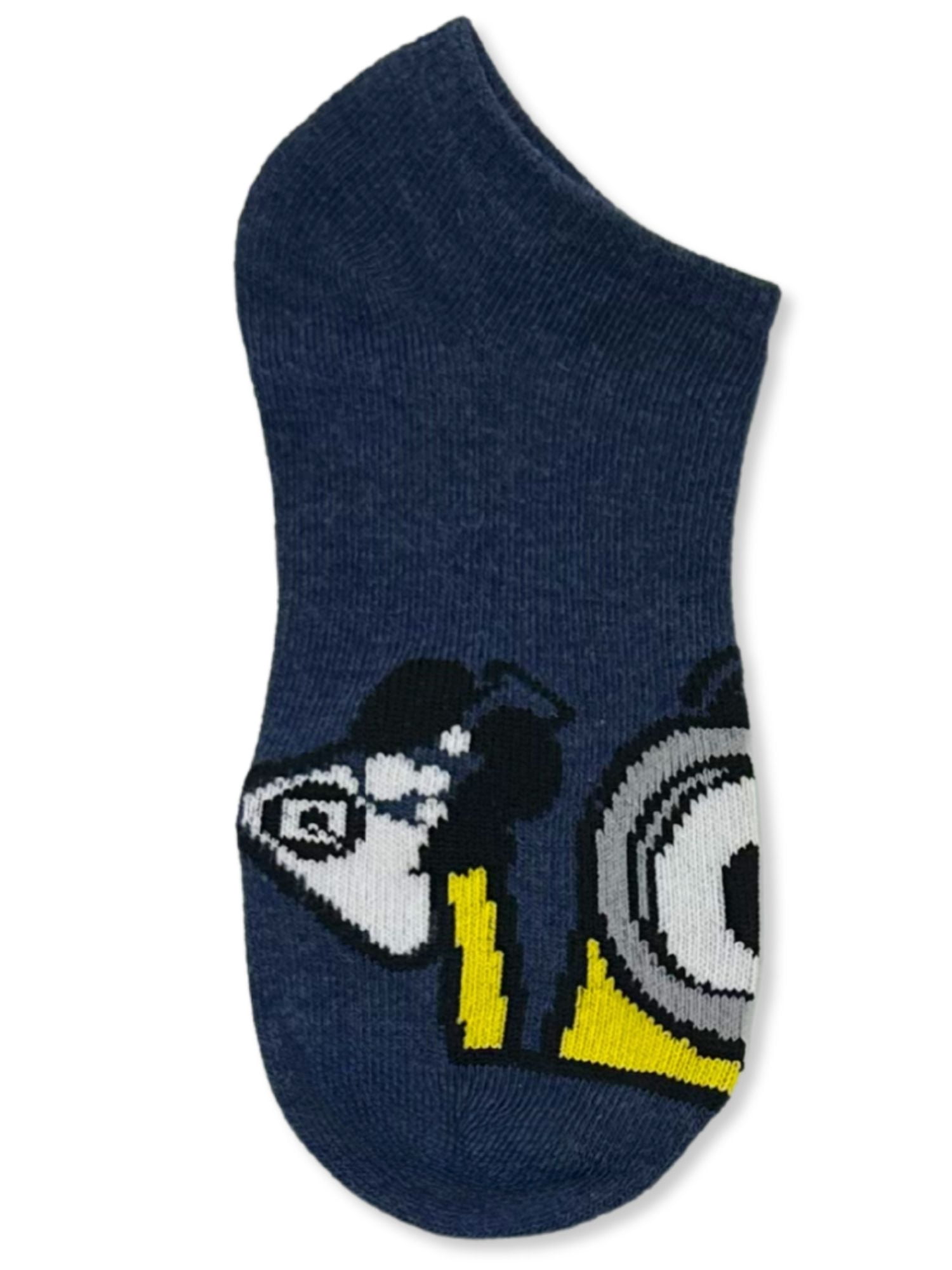 Minions Boys No-Show Socks, 5-Pack, Sizes S/M -M/L