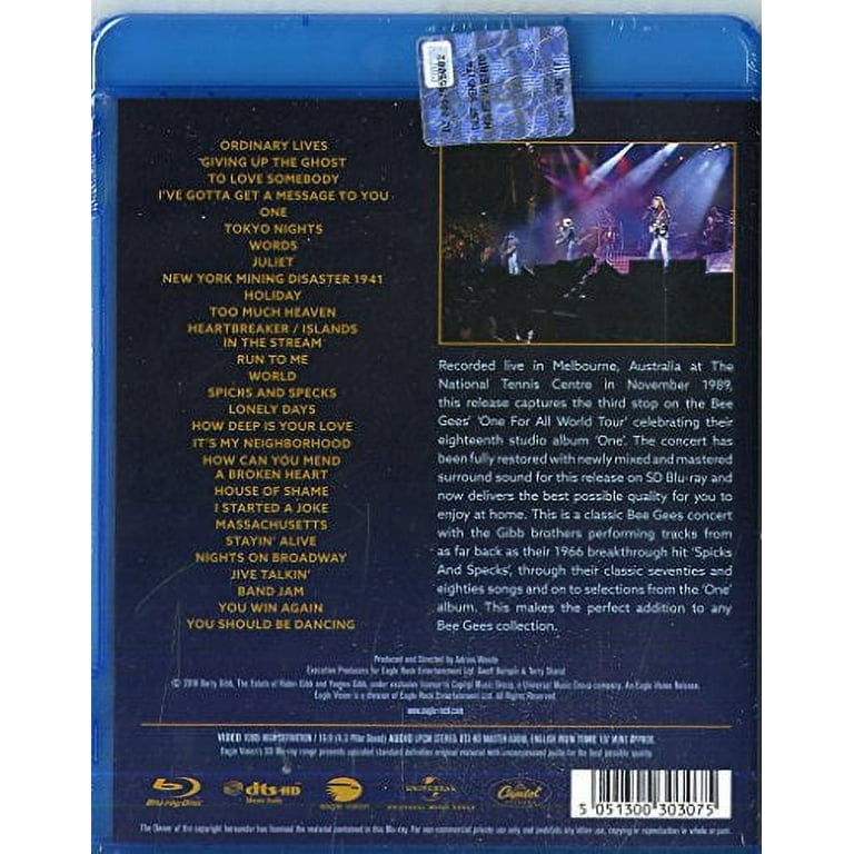 Bee Gees: One For All Tour Live in Australia 1989 (Blu-ray), Eagle