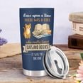 thumbnail image 3 of Cat Gifts for Cat Lovers, Funny Cat Tumbler with Lid Stainless Steel, Cute Cat Cup, Cat Tumbler with Handle, Cat Gifts for Women, 3 of 5