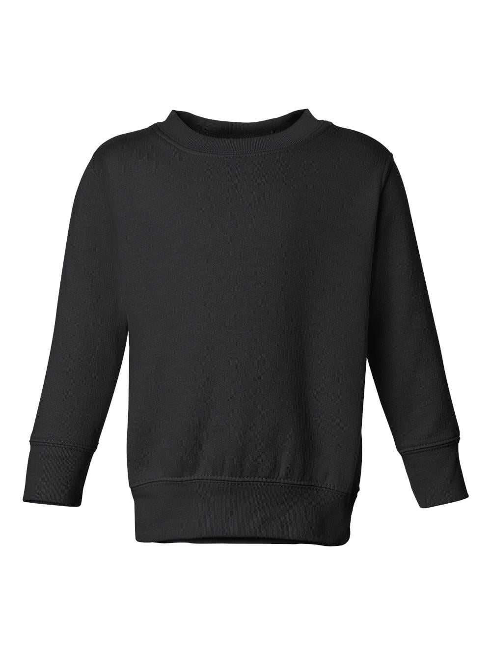 Plain black sweatshirt clearance toddler