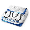 thumbnail image 2 of 5 Seconds Of Summer 5sos Blanket Soft Warm Flannel Air Conditioning Blanket Throw Blankets For Bed Couch Sofa Bedroom Living Room All Season 50"X40", 2 of 9