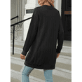 thumbnail image 4 of SIEANE Women's Cardigan Long Sleeve Button Down Sweater Open Front Cardigans Coat with Pockets,,XL, 4 of 5