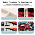 thumbnail image 3 of Graffiti Portable Square Jewelry Box for Rings Earrings Necklaces Bracelets Girls Women Travel Organizer Decorative Display, 3 of 6