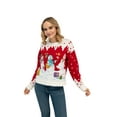 thumbnail image 3 of Jollidays Women's Frosty Friends Ugly Christmas Sweater, 3 of 6