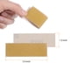 thumbnail image 2 of Uxcell 100pcs Papel de Lija Micro 220 Granos 3.5x1.2 Pulgadas Hojas de Lija Mini para Proyectos Pequeños de Madera Metal Espacios Ajustados Trabajo de Pulido, 2 of 6