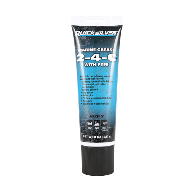Quicksilver Quicksilver 24C Marine Grease with PTFE , 8 oz tube
