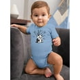 thumbnail image 2 of Panda Reading A Book Bodysuit Infant -Image by Shutterstock,  Newborn, 2 of 4