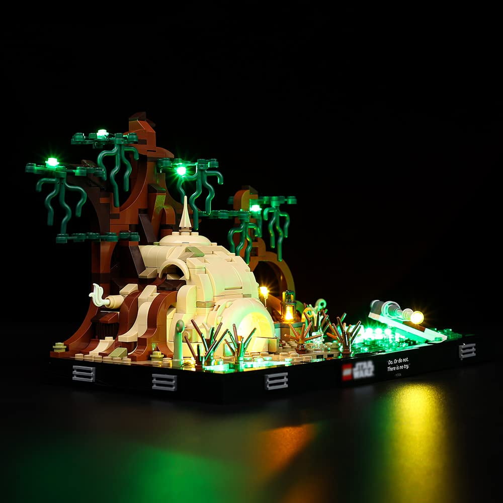 Kyglaring LED Lighting Kit Only Lights Set for Lego 75330 Model Building Kit (No Model)- Classic Version
