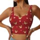 thumbnail image 1 of Fotbe Christmas Deer B Sujetador Deportivo Largo sin Aros para Mujer con Almohadillas y Soporte Medio, Transpirable y Absorbente, Camiseta Tipo Chaleco o Tank Top-Large, 1 of 8