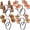 Colorful, variant on 8 Pcs Graduation Pom Pom Headbands Spirit Party Headbands Tinsel Ponytails Headwear for Birthday Holiday