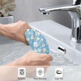 thumbnail image 3 of Wukai Blue Popcorn Lightweight, Quick-Drying Microfiber Towels - Soft and Absorbent for Fitness, Sports, Yoga, Travel, Gym - 2 Pack, Dark Grey, 3 of 8