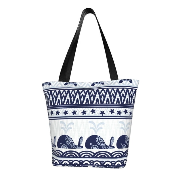 Easygdp Sea Underwater Animals1 Bolso de Hombro para Mujer, Bolso Bandolera y Cartera de Mano Elegante para Uso Diario
