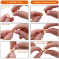 thumbnail image 5 of Pin Backs, Serizo 84 Pcs Verrous pour Broche et Chapeau (Styles Assortis), 5 of 5