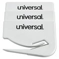 thumbnail image 2 of Letter Slitter Hand Letter Opener W/concealed Blade, 2 1/2", White, 3/pack | Bundle of 5 Packs, 2 of 2