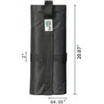 thumbnail image 2 of Eurmax Weight Bags for Pop up Canopy,Canopy Weight,Sand is not Included ,Set of 6,Black, 2 of 5