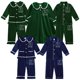 thumbnail image 3 of Toddler Baby Boys Girls Velvet Christmas Pajamas Set Kids Winter Holiday Clothing Suit Add Your Text Name Sleepwear Customized, 3 of 4
