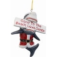 thumbnail image 6 of Shark Gone to The Beach Santa Claus Christmas Tree Funny Ornament, 6 of 6