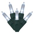 thumbnail image 1 of LED Green Wire Italian End Connecting 34 ft. Long Light Set with Cool White Lights, 1 of 1