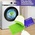thumbnail image 5 of EEEkit 4pcs Microfiber Replacement Mop Pads Fit for SwifferPowerMop Series, Washable Refills, 5 of 6