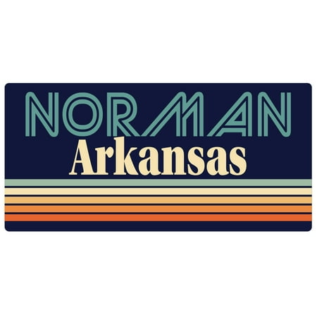

Norman Arkansas 5 x 2.5-Inch Fridge Magnet Retro Design
