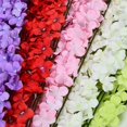 thumbnail image 1 of pitrice Silk Hydrangea Flowers Wall Panel DIY Wedding Background Party Decor Pink, 1 of 9