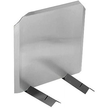 15 x 15 Radiant Fireback Heat Sheilds 12 Gauge Stainless Steel