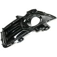 thumbnail image 4 of For Ford Fusion 2013 2014 2015 2016 Fog Light Trim Driver Side | Front | Black | With Chrome Bezel | With Fog Light Hole | Replacement For FO1038136 | DS7Z17B814CA, DS7Z17B814HA, 4 of 6